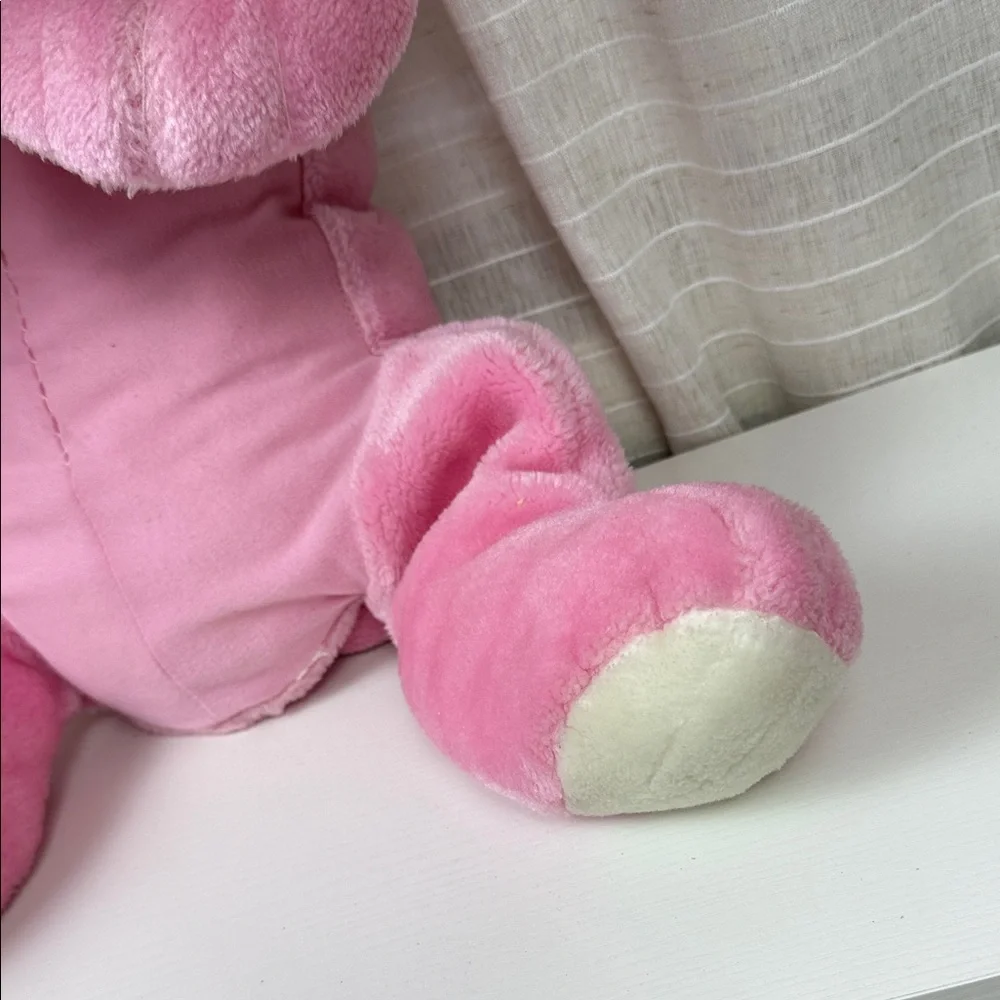 Charming Pink Plush Dog Toy